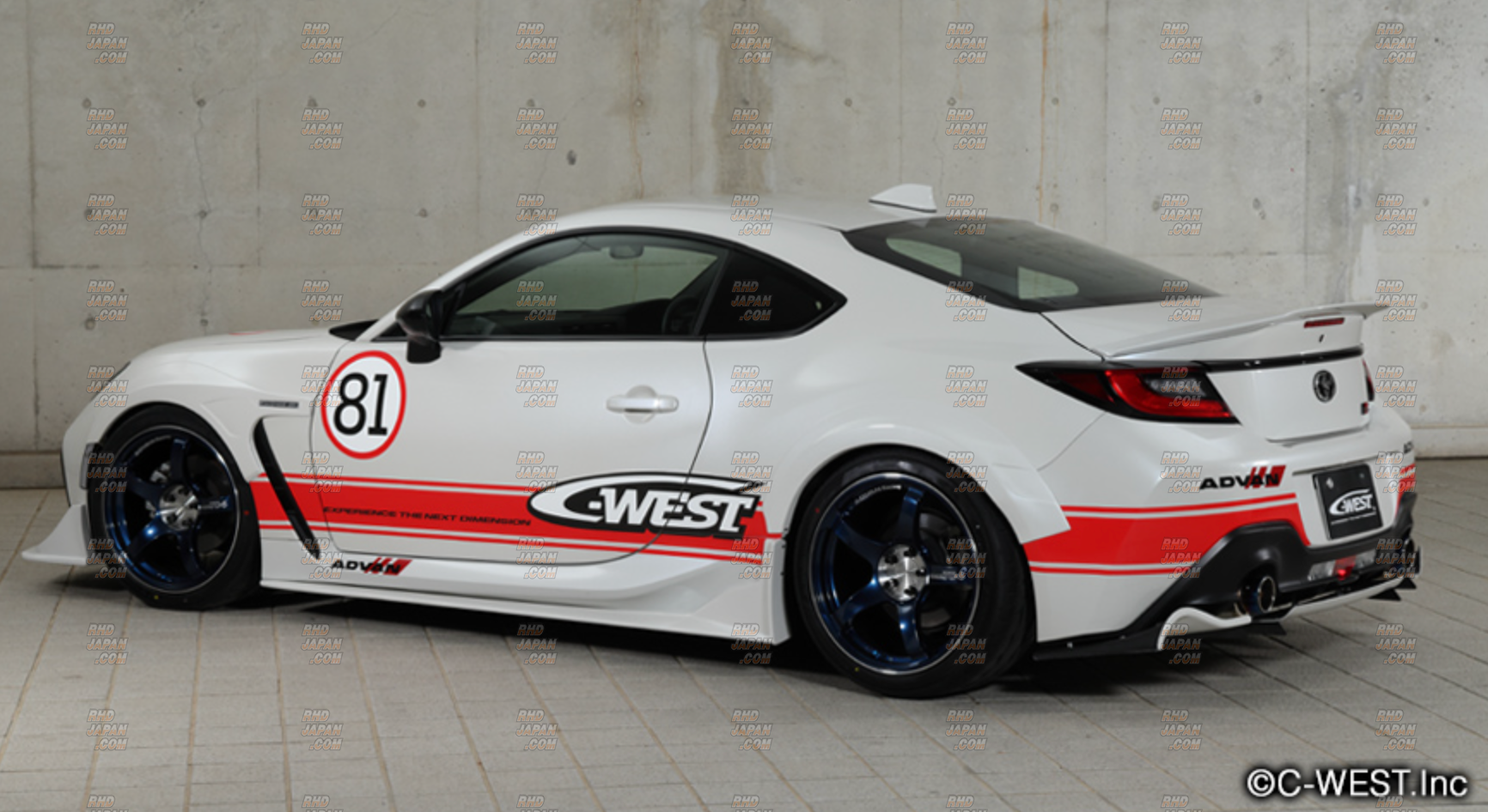C-West Over Fender Full Set Carbon Fiber - GR86 ZN8 - RHDJapan